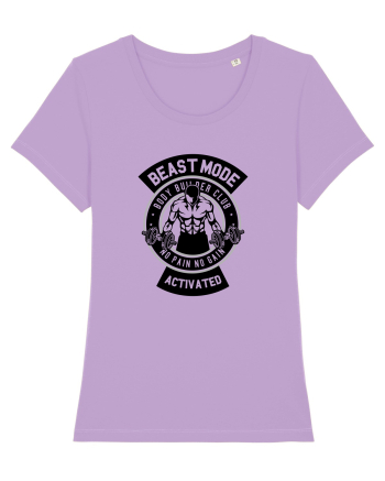 Beast Mode Activated Gym Black Lavender Dawn