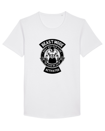 Beast Mode Activated Gym Black White