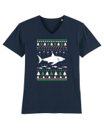 CHRISTMAS Tricou mânecă scurtă guler V Bărbat Presenter