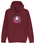 Bad Santa Hanorac cu fermoar Unisex Connector