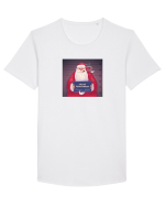 Bad Santa Tricou mânecă scurtă guler larg Bărbat Skater