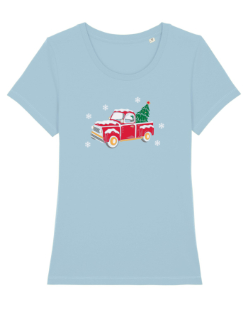 Christmas Caz Sky Blue