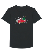 Christmas Caz Tricou mânecă scurtă guler larg Bărbat Skater