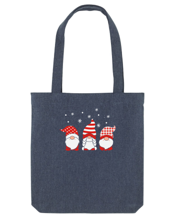 Christmas Gnomes Midnight Blue