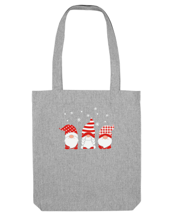 Christmas Gnomes Heather Grey