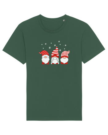 Christmas Gnomes Bottle Green