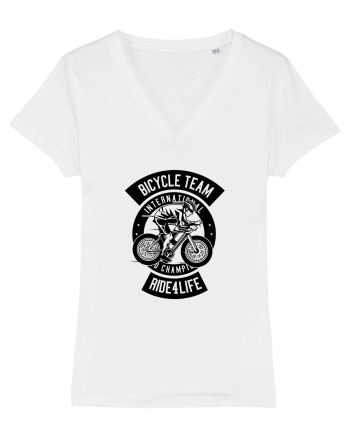 Bicycle Team Black White
