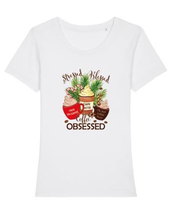 Coffee Obsessed White