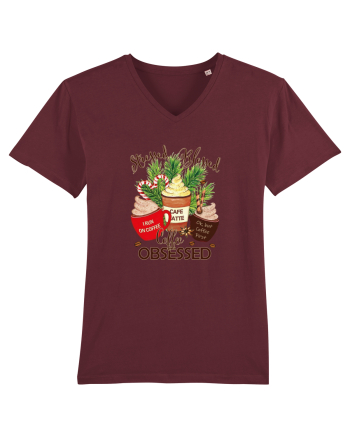 Coffee Obsessed Burgundy