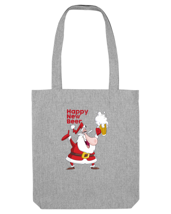 Happy New Beer Heather Grey