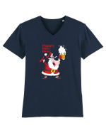 Happy New Beer Tricou mânecă scurtă guler V Bărbat Presenter