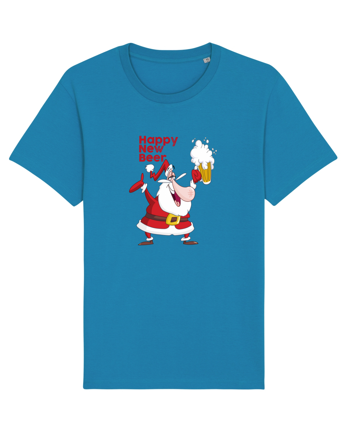 Tricou mânecă scurtă Unisex Rocker Azur