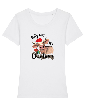 Holy Cow It's Christmas White