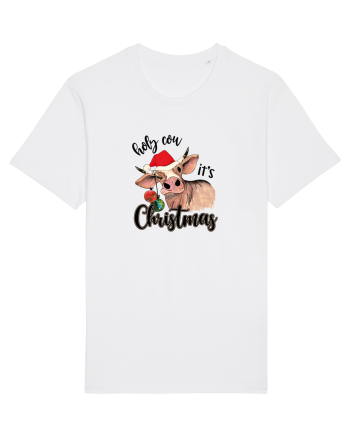 Holy Cow It's Christmas White
