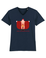 I Have A Big Package For You Tricou mânecă scurtă guler V Bărbat Presenter