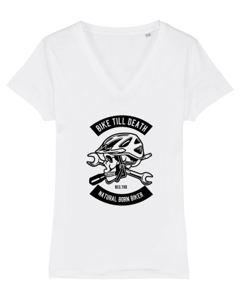 Bike Till Death Black White