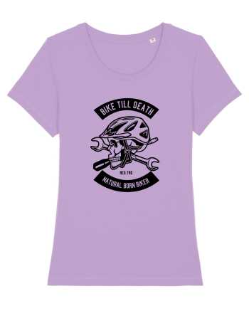 Bike Till Death Black Lavender Dawn