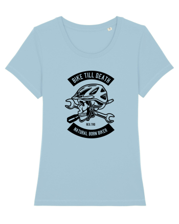 Bike Till Death Black Sky Blue