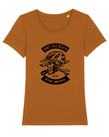 Bike Till Death Black Roasted Orange