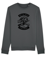 Bike Till Death Black Bluză mânecă lungă Unisex Rise