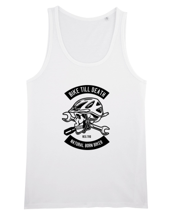 Bike Till Death Black White
