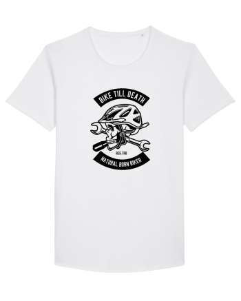 Bike Till Death Black White