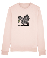 PELICAN CU DINTI Bluză mânecă lungă Unisex Rise