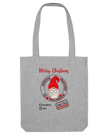 Christmas Special Delivery Heather Grey