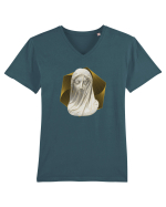 Angel Tricou mânecă scurtă guler V Bărbat Presenter