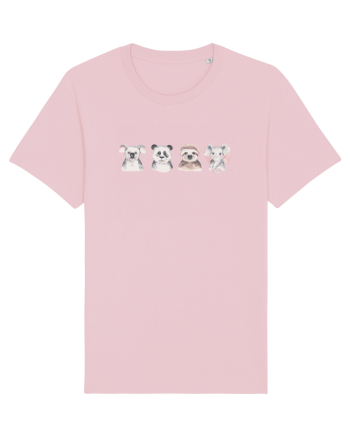 Baby Animals Cotton Pink