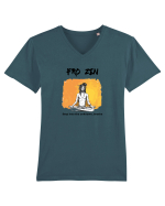Fro Zen Tricou mânecă scurtă guler V Bărbat Presenter