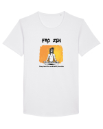 Fro Zen Tricou mânecă scurtă guler larg Bărbat Skater