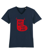 Happiness Tricou mânecă scurtă guler V Bărbat Presenter