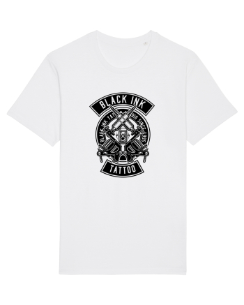 Black Ink Tattoo White