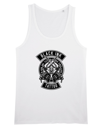 Black Ink Tattoo White