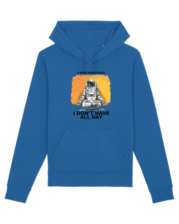 Waiting For The Inner Peace Royal Blue