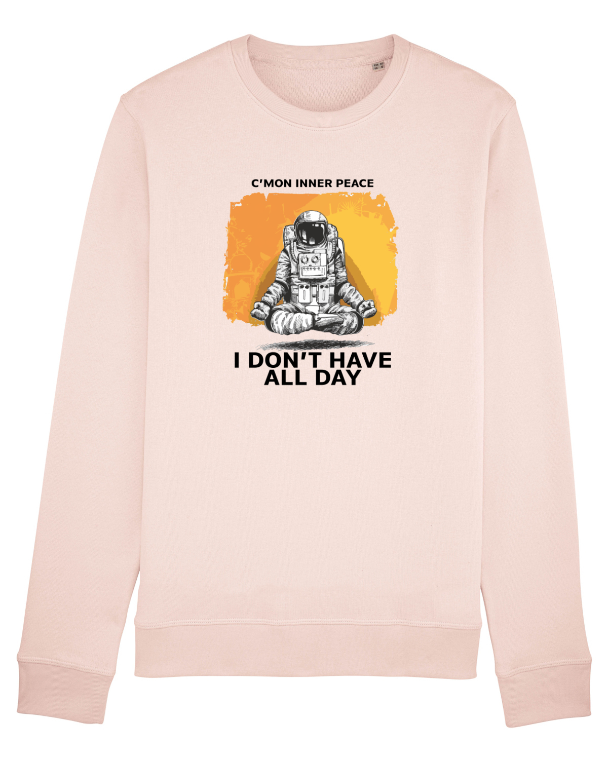 Bluză mânecă lungă Unisex Rise Candy Pink