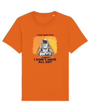 Waiting For The Inner Peace Bright Orange