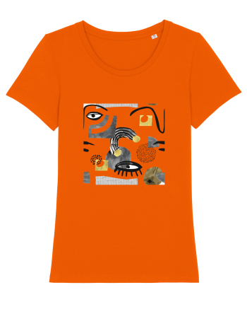 Look Into My Eyes Bright Orange