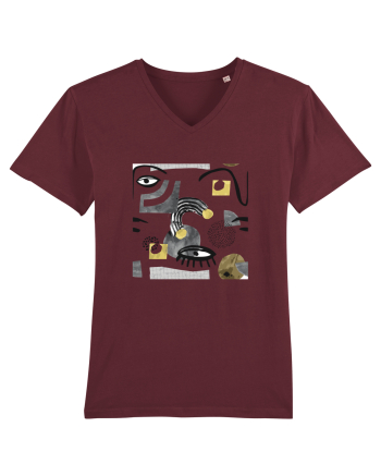 Look Into My Eyes Burgundy
