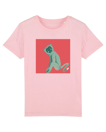 Me And My Monkey Cotton Pink