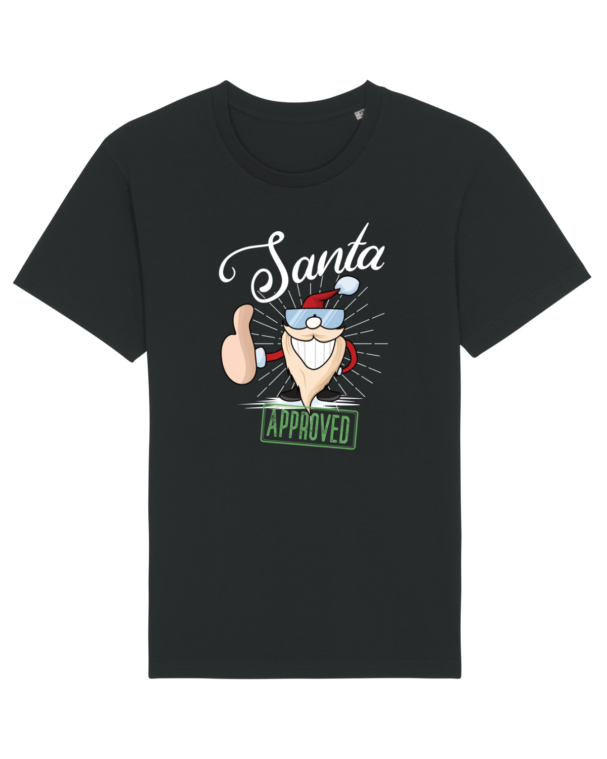 Tricou mânecă scurtă Unisex Rocker Black