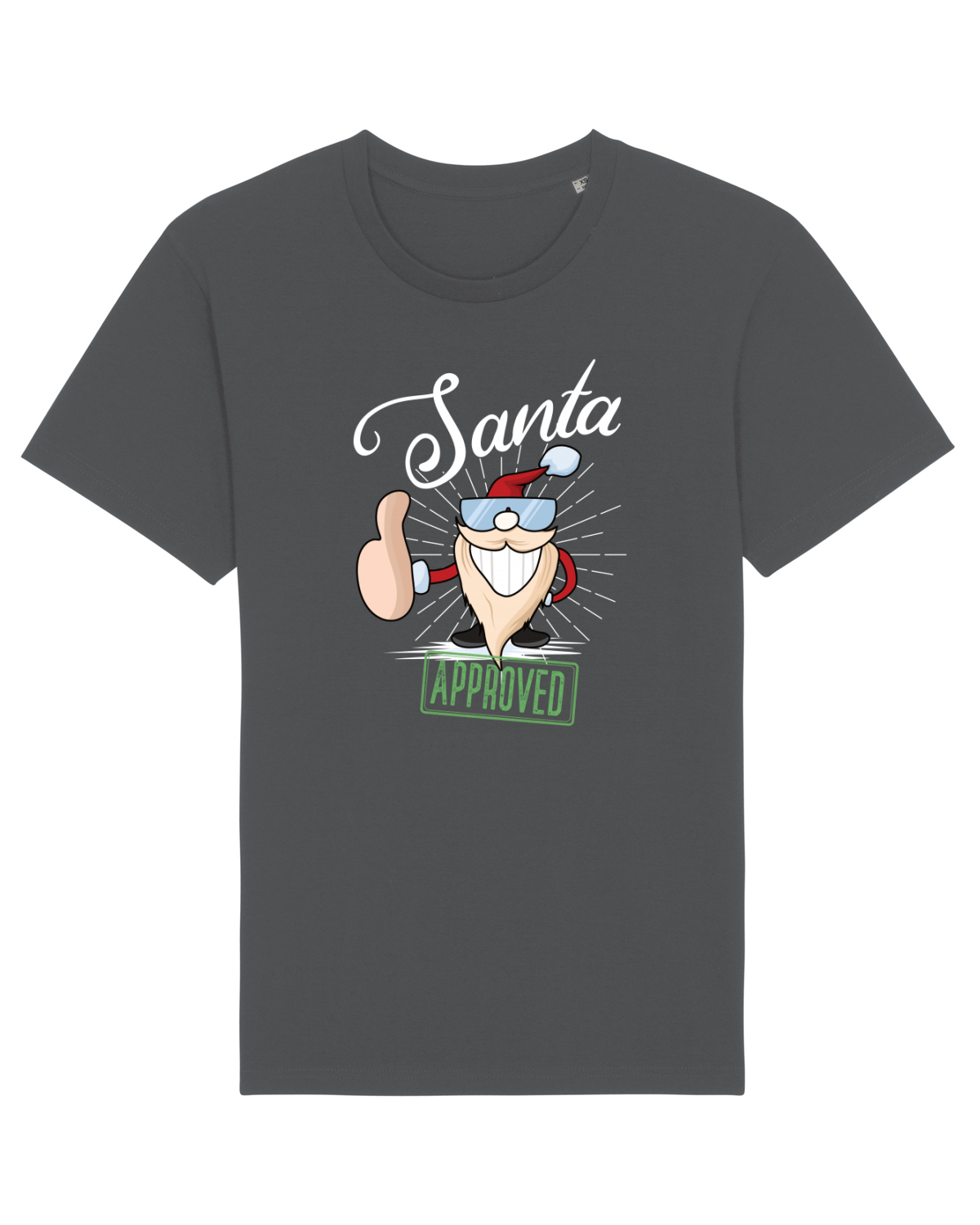 Tricou mânecă scurtă Unisex Rocker Anthracite