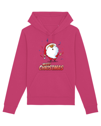 Merry christmas with confetti Raspberry