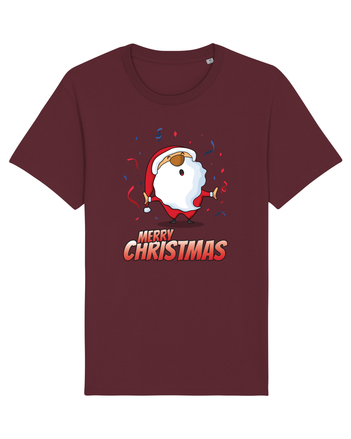 Tricou mânecă scurtă Unisex Rocker Burgundy