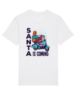 Santa is coming Tricou mânecă scurtă Unisex Rocker