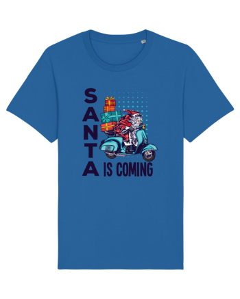Santa is coming Royal Blue