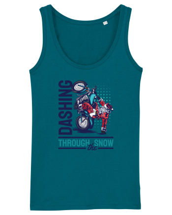 Dashing through the snow on motorcycle Ocean Depth