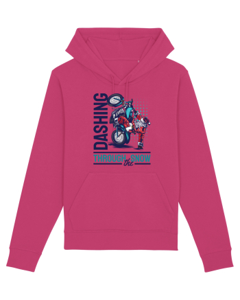 Dashing through the snow on motorcycle Raspberry