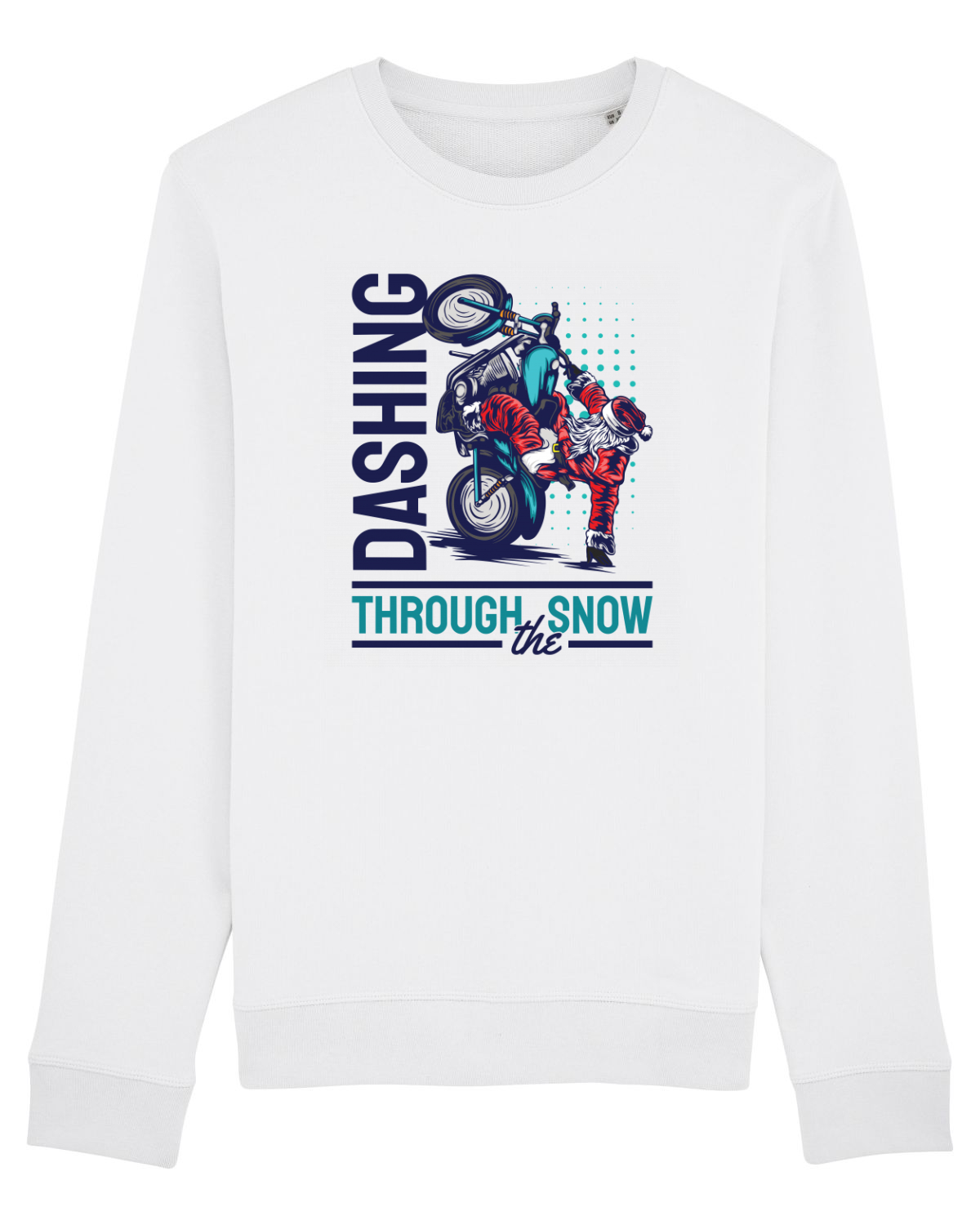 Bluză mânecă lungă Unisex Rise White